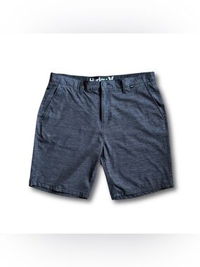 Hurley Mens Size 38 Hybrid Shorts Dark Gray Heather Casual Surf Chino Stretch